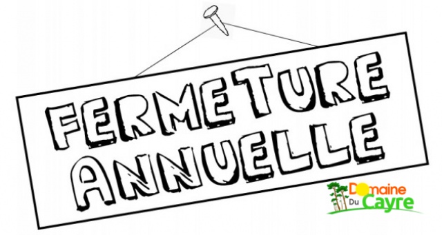 Fermeture annule 2013-2014